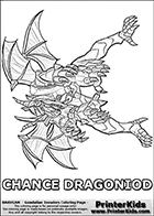 Bakugan Dragonoid Coloring